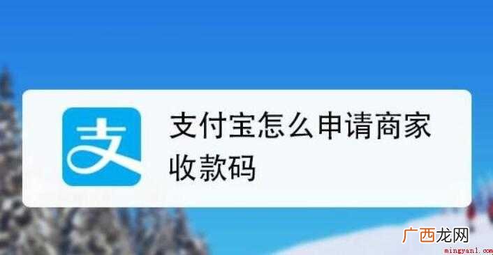 如何申请开通支付宝商家收钱码