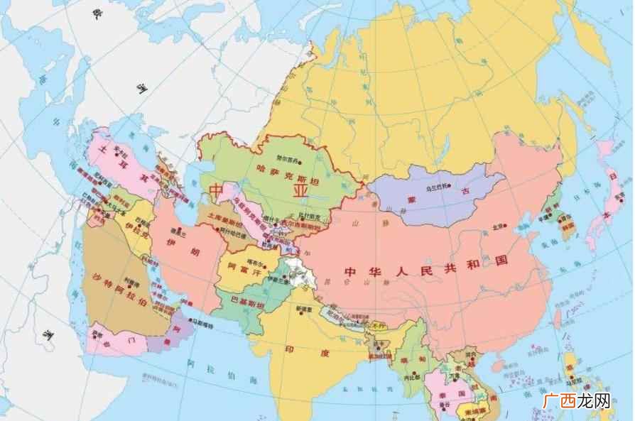 亚洲不属于哪个国家 asia是哪个国家