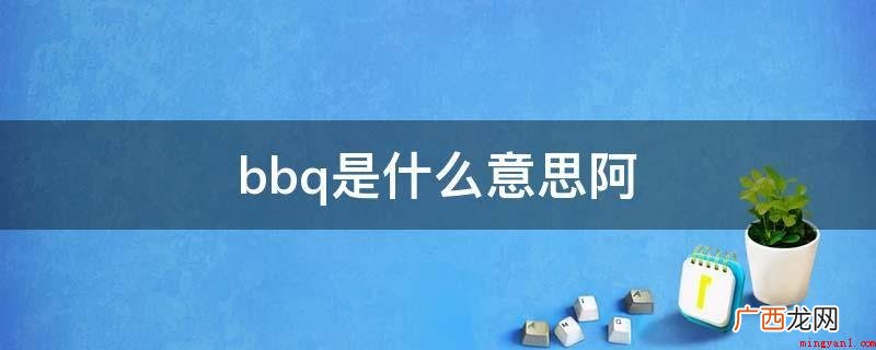 BBQ是一个互联网语言,意思是自助烧烤 bbq是什么意思阿
