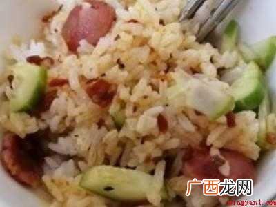 香肠蒸米饭怎么蒸好吃