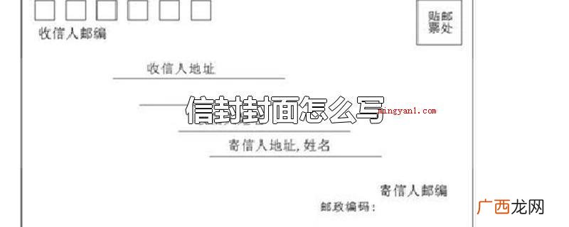 信封左上方的六个方格写收信人所在地的邮编 信封封面怎么写