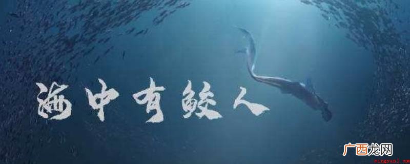 石州慢题家别驾亦人孝感册并感旧游 鲛珠是什么