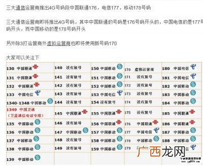177开头是移动还是联通,178是不是移动号码？