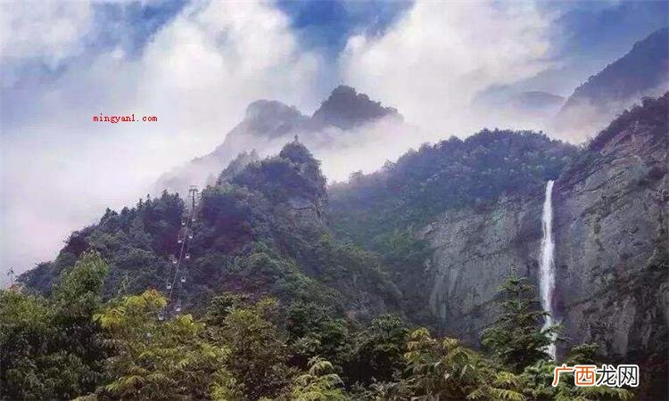简略回应庐山所在位置处 庐山在哪里