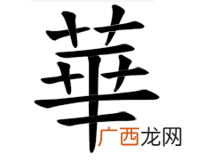 繁体华多少画,右边一个华字繁体？