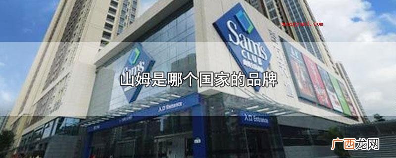 山姆是什么国家的品牌 山姆是哪个国家的品牌