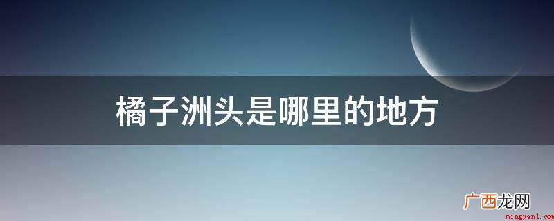 橘子洲头,西望岳麓山,东邻长沙市城,四面环水,连绵数十里 橘子洲头是哪里的地方