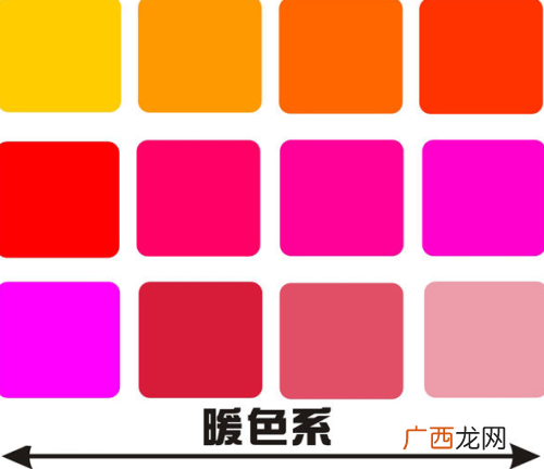 哪几种颜色是暖色系的,暖色系列有哪些颜色?