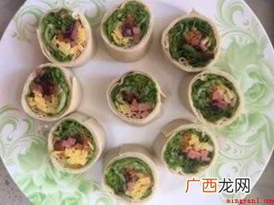 干豆腐卷菜怎么做