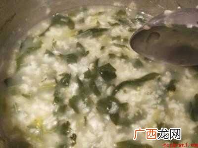 冬寒菜稀饭怎么煮