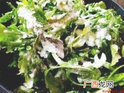 荠菜蒸着吃怎么做