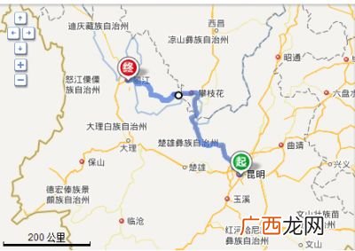 昆明到丽江有多少公里怎么去,云南省昆明市到丽江有多远？