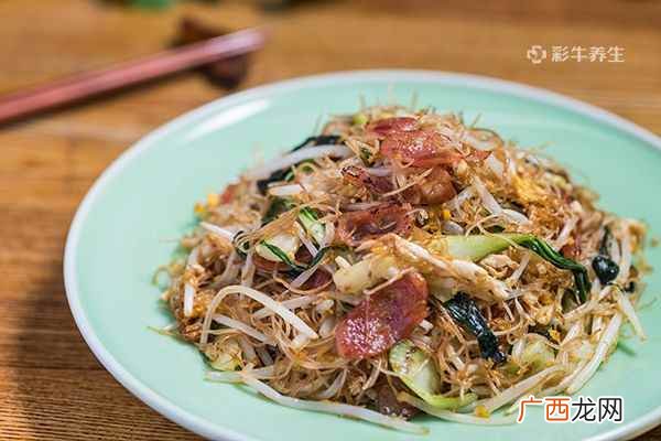 炒面怎么做 锦炒面食材