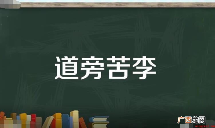 道旁苦李,汉语成语,发音do páng k l,殊不知 道旁苦李是什么意思