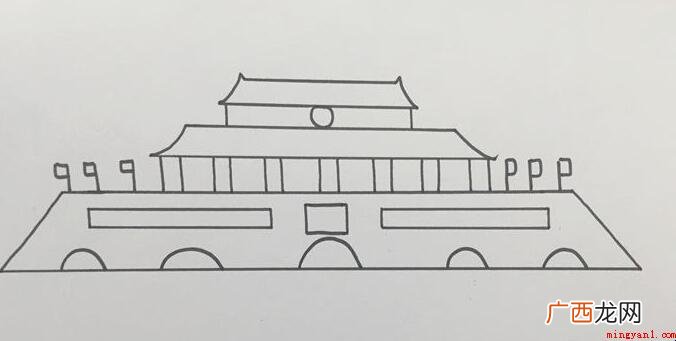 天安门如何涂色?_家居频道 天安门怎么涂色