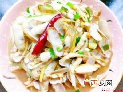 蛏子怎么炒