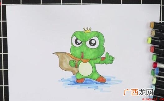 青蛙王子简笔画怎么画? 青蛙王子简笔画怎么画