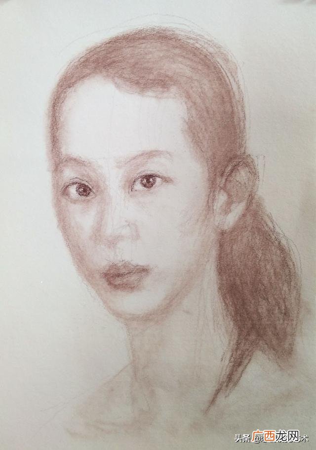 画真人头像素描的技巧,什么样的素描真人头像才是画的好的头像？