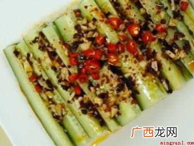 黄瓜凉菜怎么拌好吃