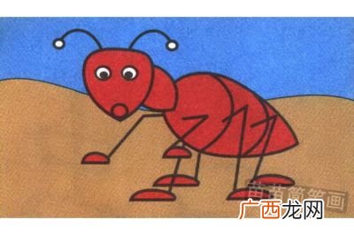 怎么画蚂蚁简单好看,红火蚁怎么画？