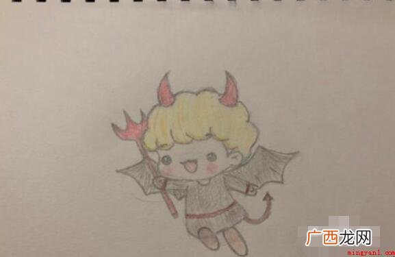 恶魔简笔画怎么画 喜爱画画是孩子们的天性 恶魔简笔画怎么画