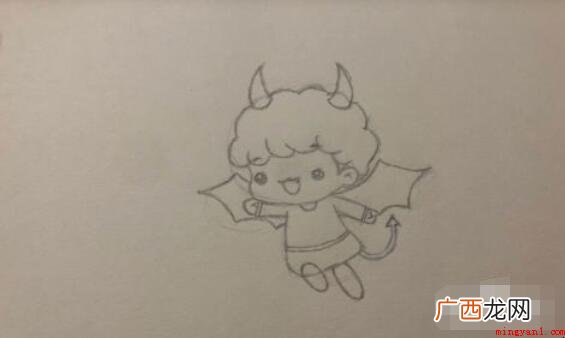 恶魔简笔画怎么画 喜爱画画是孩子们的天性 恶魔简笔画怎么画