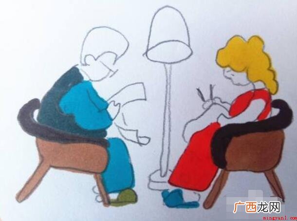 爸爸妈妈简笔画怎么画? 爸爸妈妈简笔画怎么画