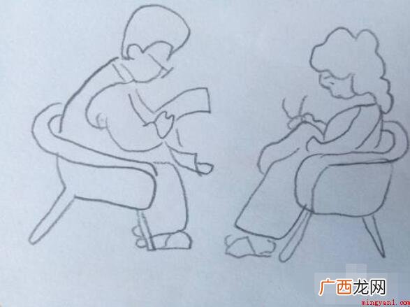 爸爸妈妈简笔画怎么画? 爸爸妈妈简笔画怎么画
