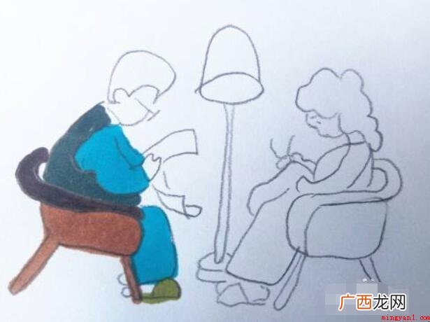 爸爸妈妈简笔画怎么画? 爸爸妈妈简笔画怎么画