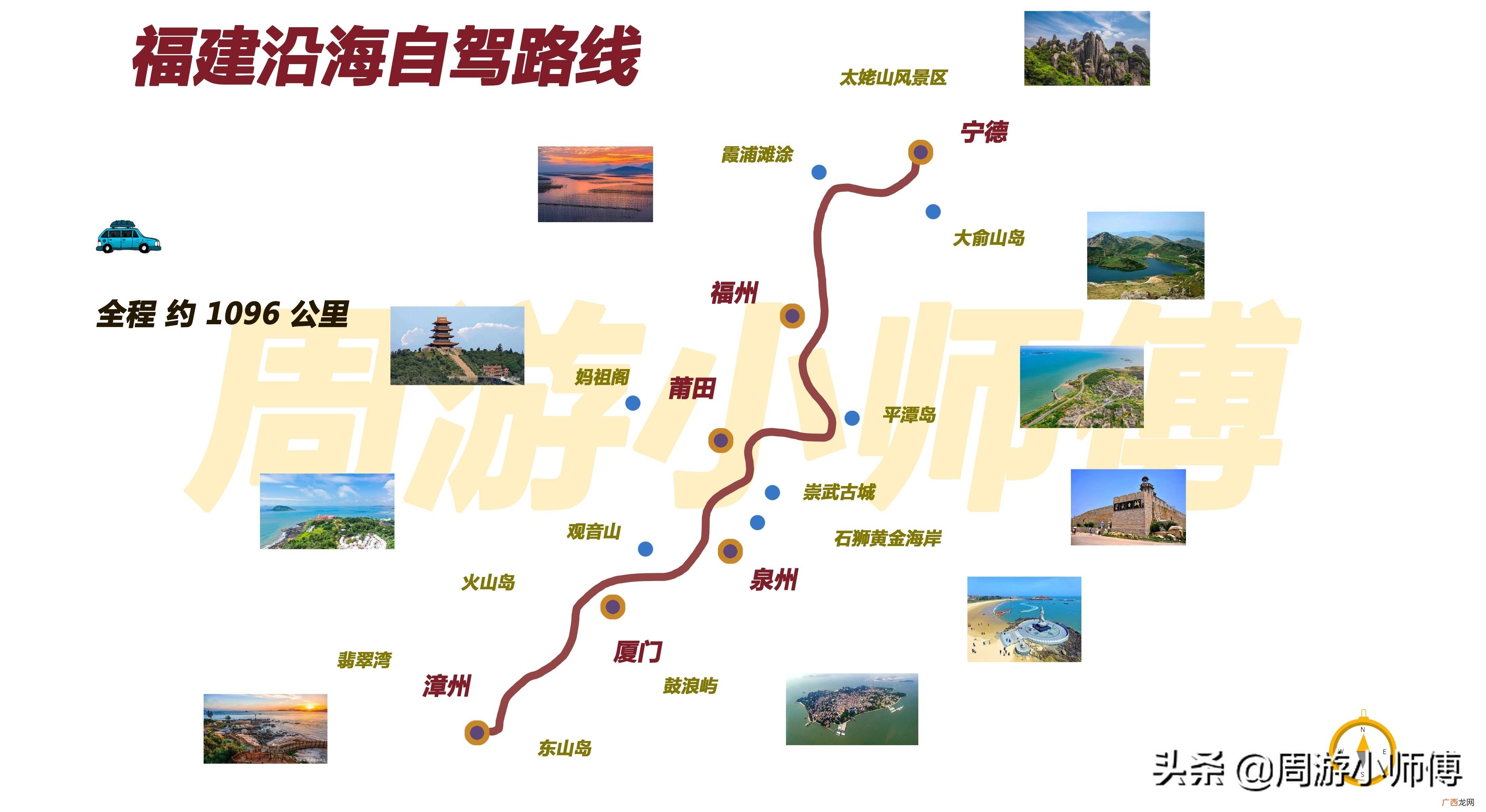 福建精华自驾路线推荐 福建旅游攻略自由行最佳线路