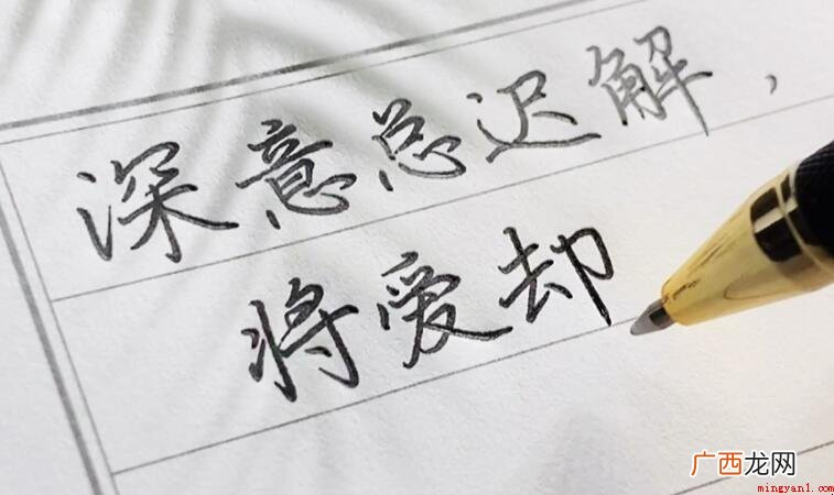 深意总迟解将爱却晚秋是什么意思