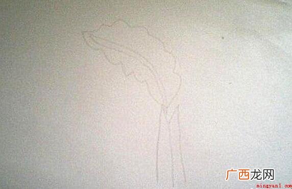 芭蕉叶简笔画怎么画 画出来一条竖线条 芭蕉叶简笔画怎么画