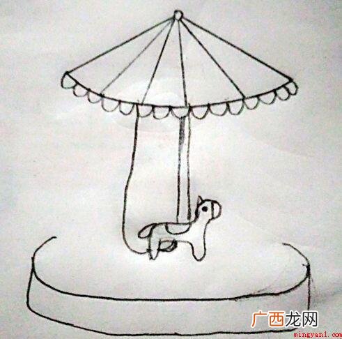 旋转木马简笔画怎么画? 旋转木马简笔画怎么画