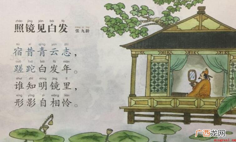 照镜见白发的创作背景是什么 《照镜见白发》的创作背景是什么