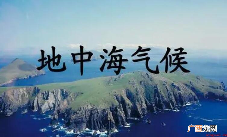 地中海气候的分类有哪些