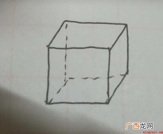 正方体简笔画怎么画? 正方体简笔画怎么画
