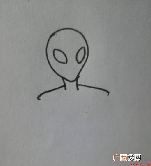 外星人简笔画怎么画 全部内容了 外星人简笔画怎么画