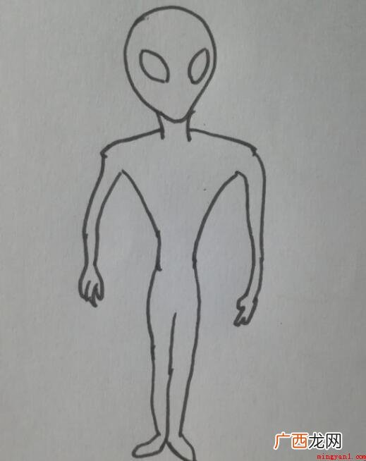 外星人简笔画怎么画 全部内容了 外星人简笔画怎么画
