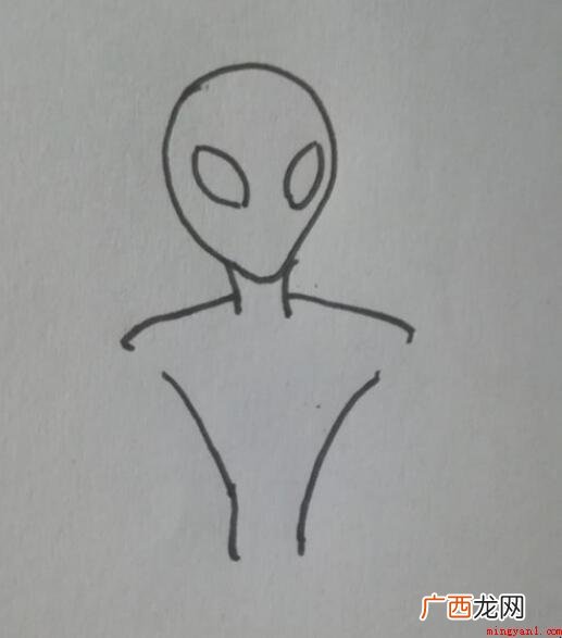 外星人简笔画怎么画 全部内容了 外星人简笔画怎么画