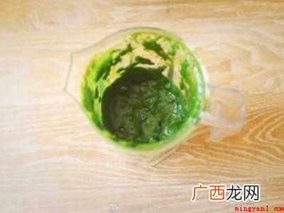 菠菜馒头的制作方法和步骤