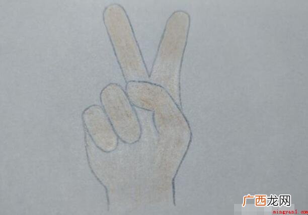 彩铅画手简笔画怎么画? 彩铅画手简笔画怎么画