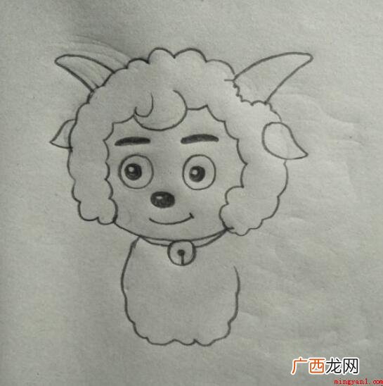 喜羊羊简笔画怎么画 画法简介 喜羊羊简笔画怎么画