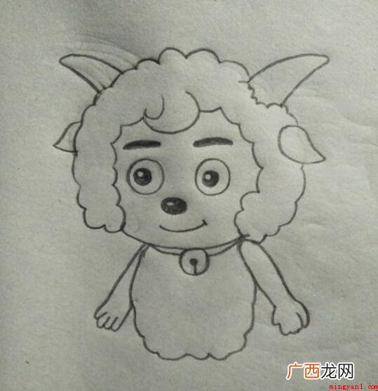 喜羊羊简笔画怎么画 画法简介 喜羊羊简笔画怎么画
