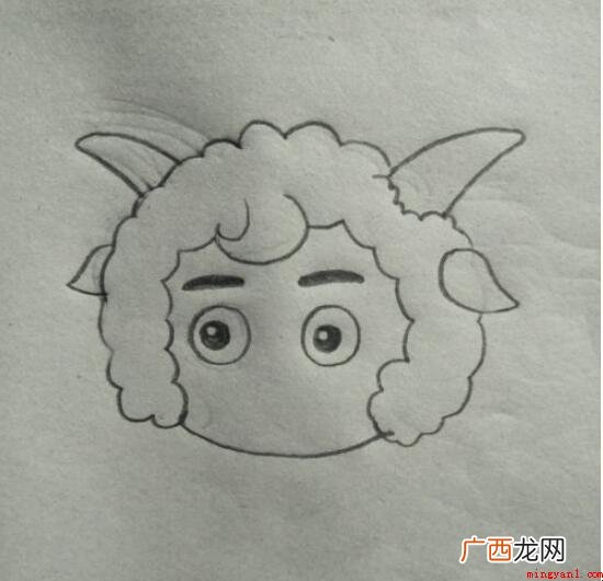 喜羊羊简笔画怎么画 画法简介 喜羊羊简笔画怎么画