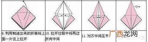 图文详解 飞来的仙鹤折纸方法,折纸——千纸鹤的折叠方法？