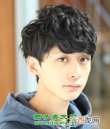 男生卷发发型有哪些,男生烫头种类?