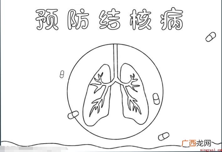 预防肺结核手抄报怎么画