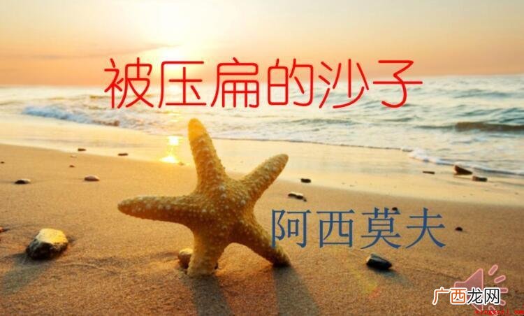 《被压扁的沙子》的作者是谁