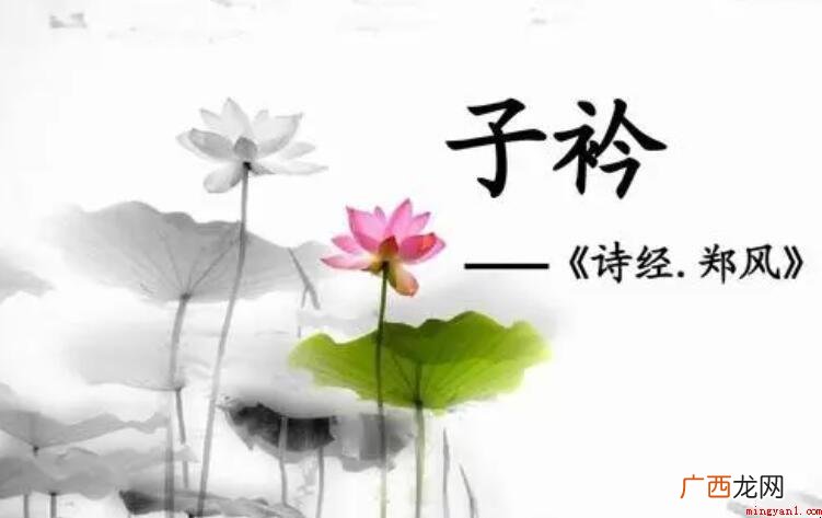 《郑风·子衿》的主旨是什么