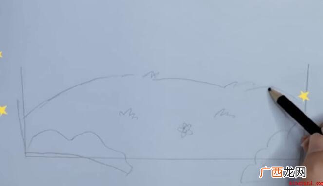 草地简笔画怎么画 简单的线、面等符号来表现 草地简笔画怎么画